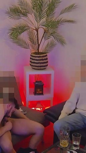 Part 1 - Straight Delivery Twink Tries Anal for the First Time During an Unexpected Threesome with My Straight Friend Chris
