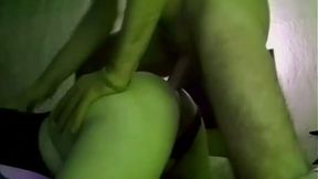 Argentine MILF Faby welcomes it in the backside, begging and screaming