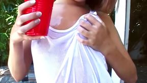 trisha rey takes bbc anal and swallows cum