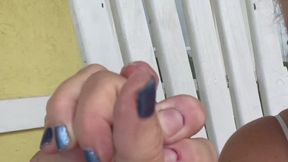 Finger and hand biting