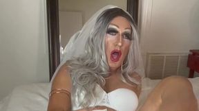 SophieSlut Solo Sophie Soft Wedding night