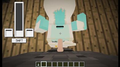 Sexy Allie The Genie Mortal is horny for my cock and she fucked it so hard! | Minecraft Mod