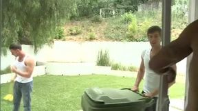 Brandon, Malachi & Mike 3some fuck