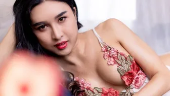 Horny Thai Tgirl with Big Tits and Ass Masturbates on Snooker Table