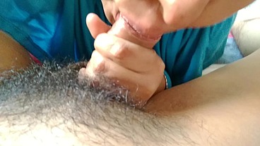 Look how delicious, he ate it completely