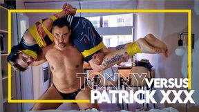 Patrick Xxx Versus Tonny Tape! (1080p) Gay Bondage - Gay Domination - Wrestling - Tape Bondage - Gut Punching - Kicking - Wrestler - BDSM - C4SBondage26