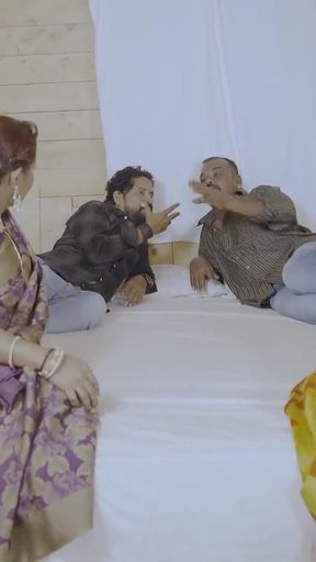 TWO STEP BROTHERS SWAPPING THEIR WIFES REGULARLY FOR ENJOYING HARDCORE GROUP SEX   Clip 1