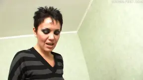 Seductive Heel Goddess Tramples and Humiliates Her Submissive Slave Boy