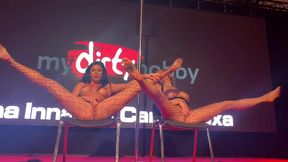 candy alexa and inna innaki getting wild in front of a lot of people