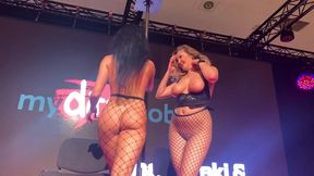candy alexa and inna innaki getting wild in front of a lot of people