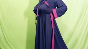 Husband Wife of Indian Desi Village Enjoying in the Field in Winter