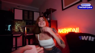 YouTuber Strips Beautiful Girl Down to Nothing in Intense Strip Card Game Show Challenge