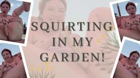 Squirting in the Garden
