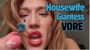 Mean Giantess Lina Licks & Swallows You Whole