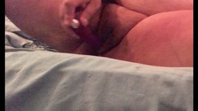 BBW Homewrecking MILF Duchess Lucy Edges Bald Pussy on New Toy