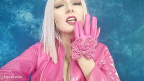 Pvc Fetish + Dirty Talk = Enjoy!