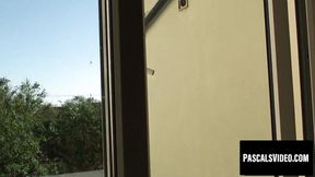 Pig tailed Liz Rainbow gets a facial following intense domination