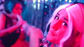 Brat Lesbian Foot Adoration &amp_ Tickling Fetish