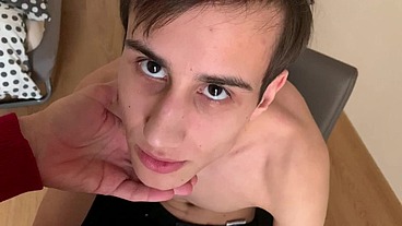 Scoout007 - and young Ludva learns to suck dick, then fucks me and finally cums! Blowjob handjob fucking blowjob!
