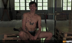 Boynapped - Xavier Sibley And Luca Zavat Part 2 Wax Torment And Bareback Hook Fucking