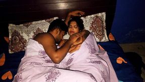 Indian housewife cheats on her husband with a hard cock