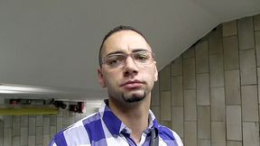 Subway Slut Gets Blasted in the Ass by XXX Gay