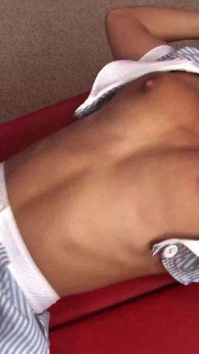 Memorable moment from &quot;Horny blonde nurse gets her hands on a big stiff dick&quot;