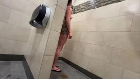@bigmax8inch RedHeadTightGirl Steam, moans, and a ruthless creampie in a filthy truck stop shower Full video in th