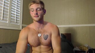 Muscle Blonde Jackoff- Watch Part2 on GayBoysCam.com