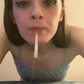 Sissy Sloppy deepthroat