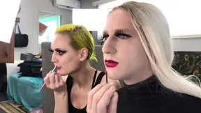 Dudes to Dolls - Mascara, Lashes, and Lipsticking