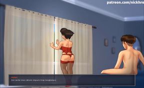 Summertime saga part 75 - fuck married woman while her husband is not at home  ( French sub )