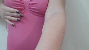 Rubbing my clit for Stepdaddy close up
