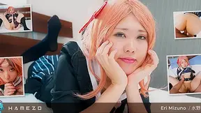 Eri Mizuno Moans Like A Hentai Slut - Hamezo