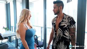 Busty 41-year-old Destiny James fucks her daughter&#039;s