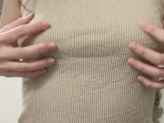 仕事終わりのおっぱい　Masturbation at the end of work