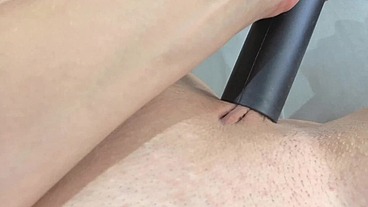Vacuum Suction on Clits & Anal Dildo