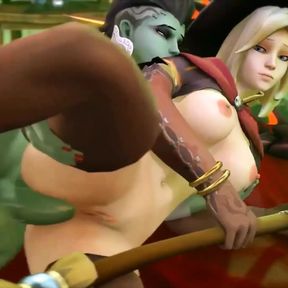 Futa Sombra Fucking Mercy