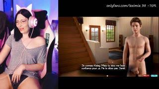 104 A facial for Kaley treasure of nadia gamer girl