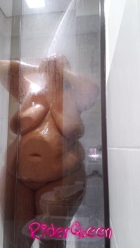Stepmom BBW Sexy Shower