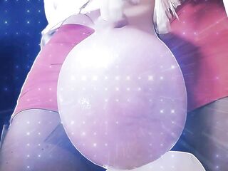 The King QoS Queen of Balls - Crossdressing Shemale hentai Real Life Balls Music Compilation Mix Saline Balls