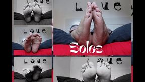 Dolce Amaran Soles and Silence- FOR MOBILE DEVICE USERS - BBW- FEET FETISH - SOLES - NAILS - TOES - BIG TOE