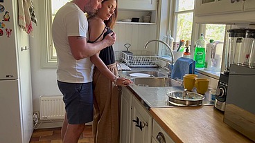 Fucking my wife when she does the dishes