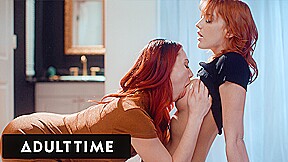 ADULT TIME - Redhead Lesbian Kenna James Seduces Her Newly Single Straight BFF Aidra Fox