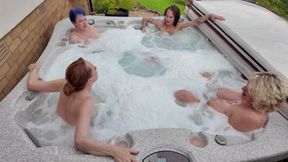 Girl Chat in the Hot Tub