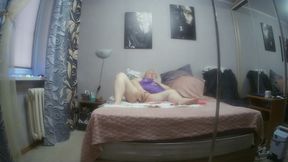 I'm Watching My Mother-in-law Playing with Her Big Cunt