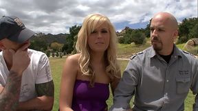 Sandra Romain And Ariana Jolie Enjoy Two Hard Cocks