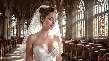Absolute submission before the wedding: my stepsister cheated on her boyfriend five minutes before the ceremony, letting me rip her slit to the very bottom [AI]