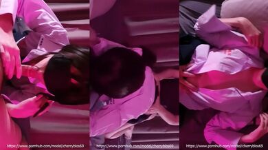 Thai College Cosplay Student In Uniform Blowjob Big Tits Cumshot HD Porn