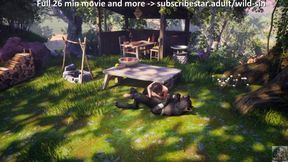 Furry werewolf rakes boy’s ass raw in meadow twist